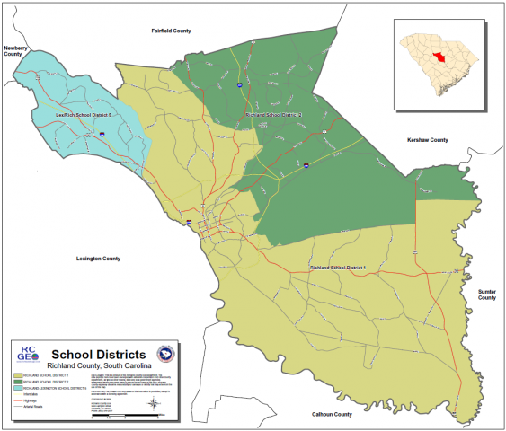 School Districts Richland County Gis